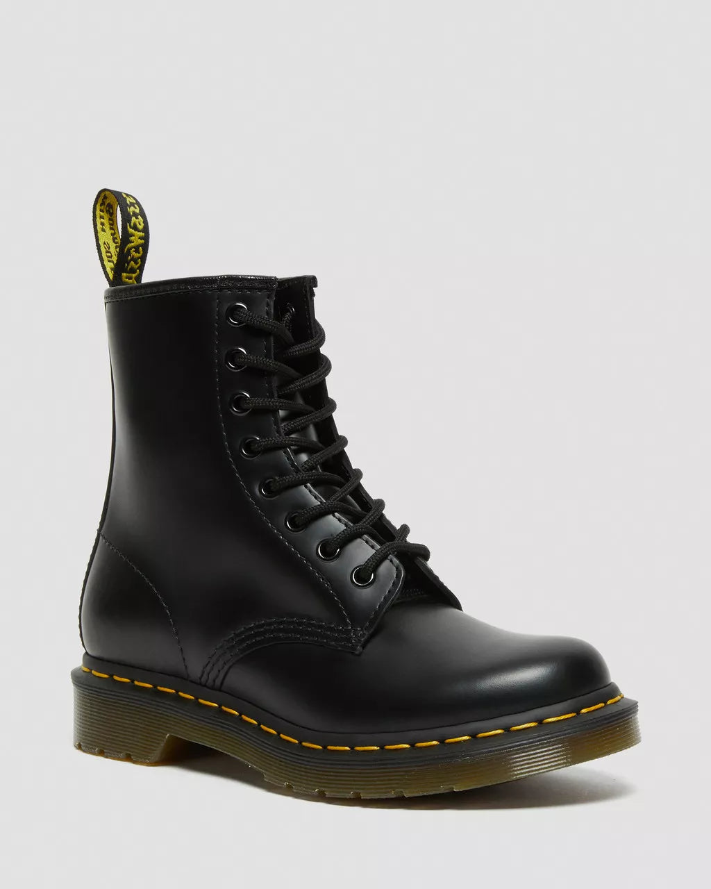 Dr. Martens 1460 Womens' Black Leather Original Combat Boots (6)