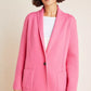 Nation LTD ‘Kelly’ Bubblegum Pink Wool Blazer Jacket