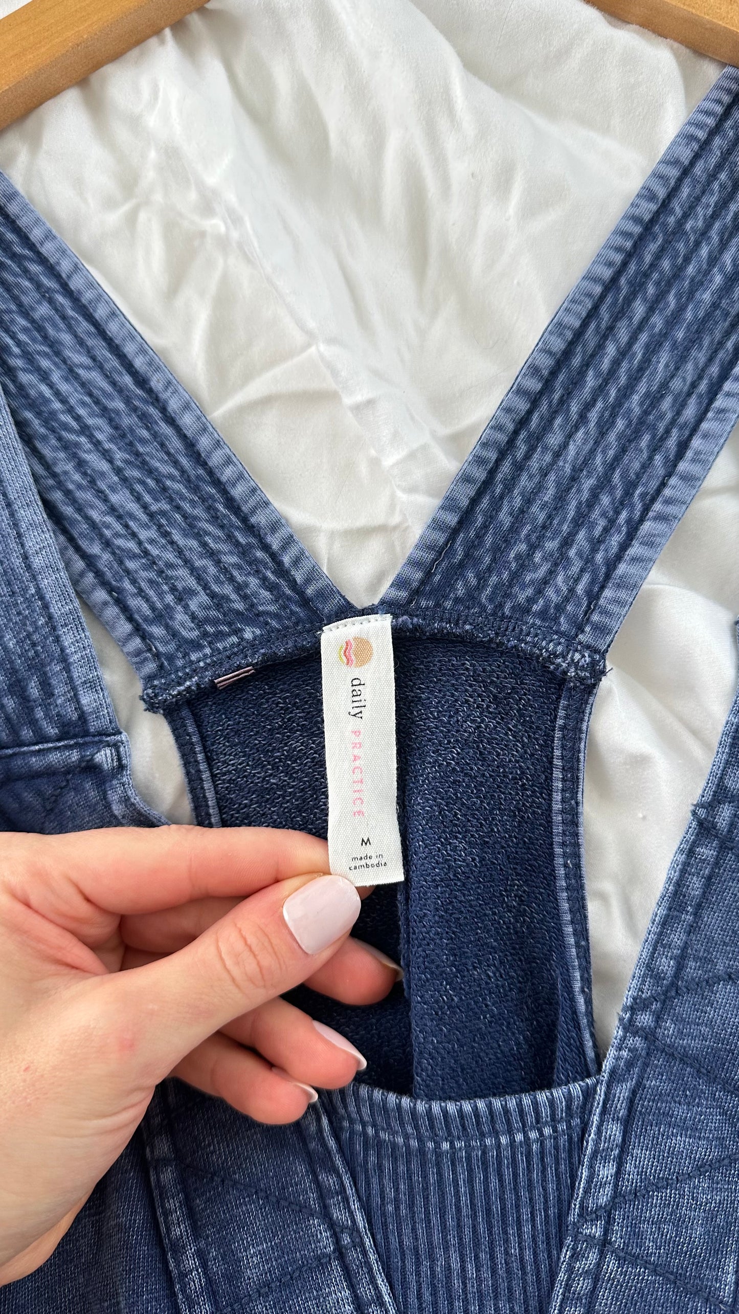 Anthropologie Daily Practice The Palmra Jumpsuit in Blue (M)