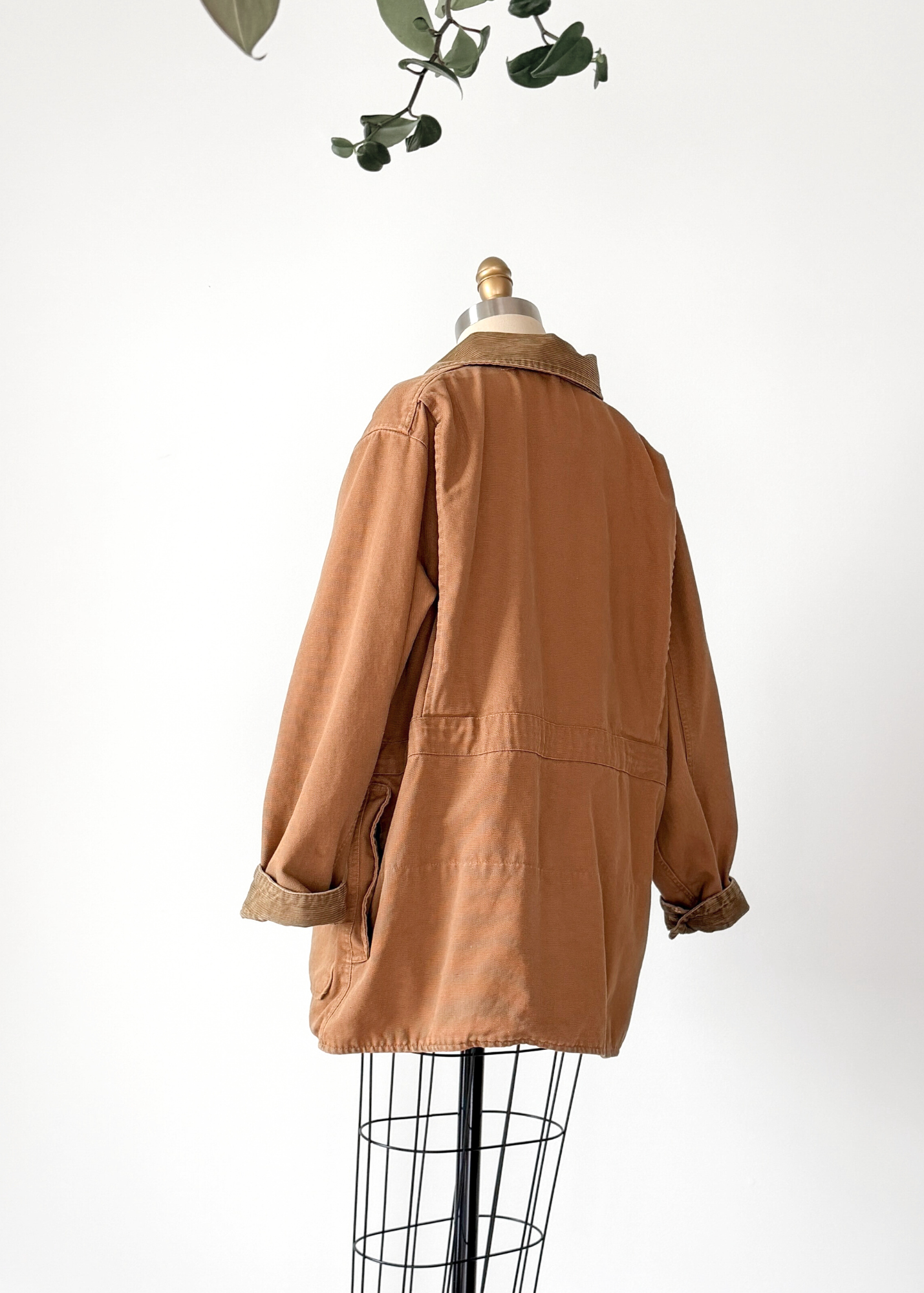 Vintage 90s The Limited Brown Khaki Cotton Canvas Chore Jacket (mens S)