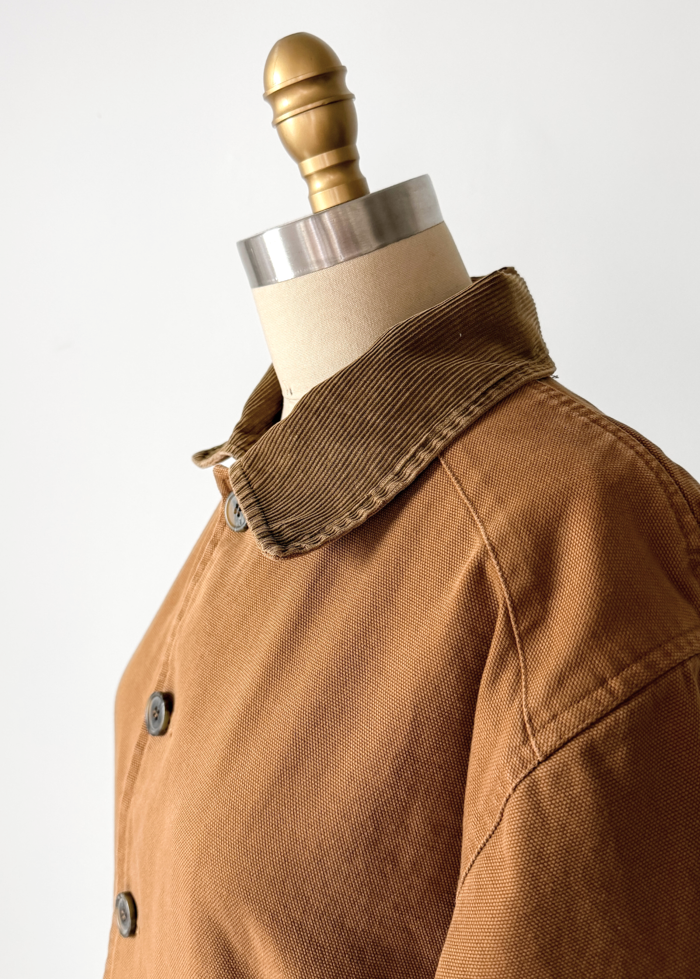 Vintage 90s The Limited Brown Khaki Cotton Canvas Chore Jacket (mens S)