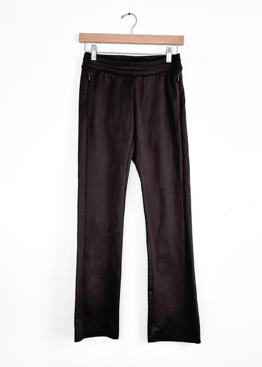 Y-3 x Adidas Solid Black Track Slim Ankle Pants (XS)