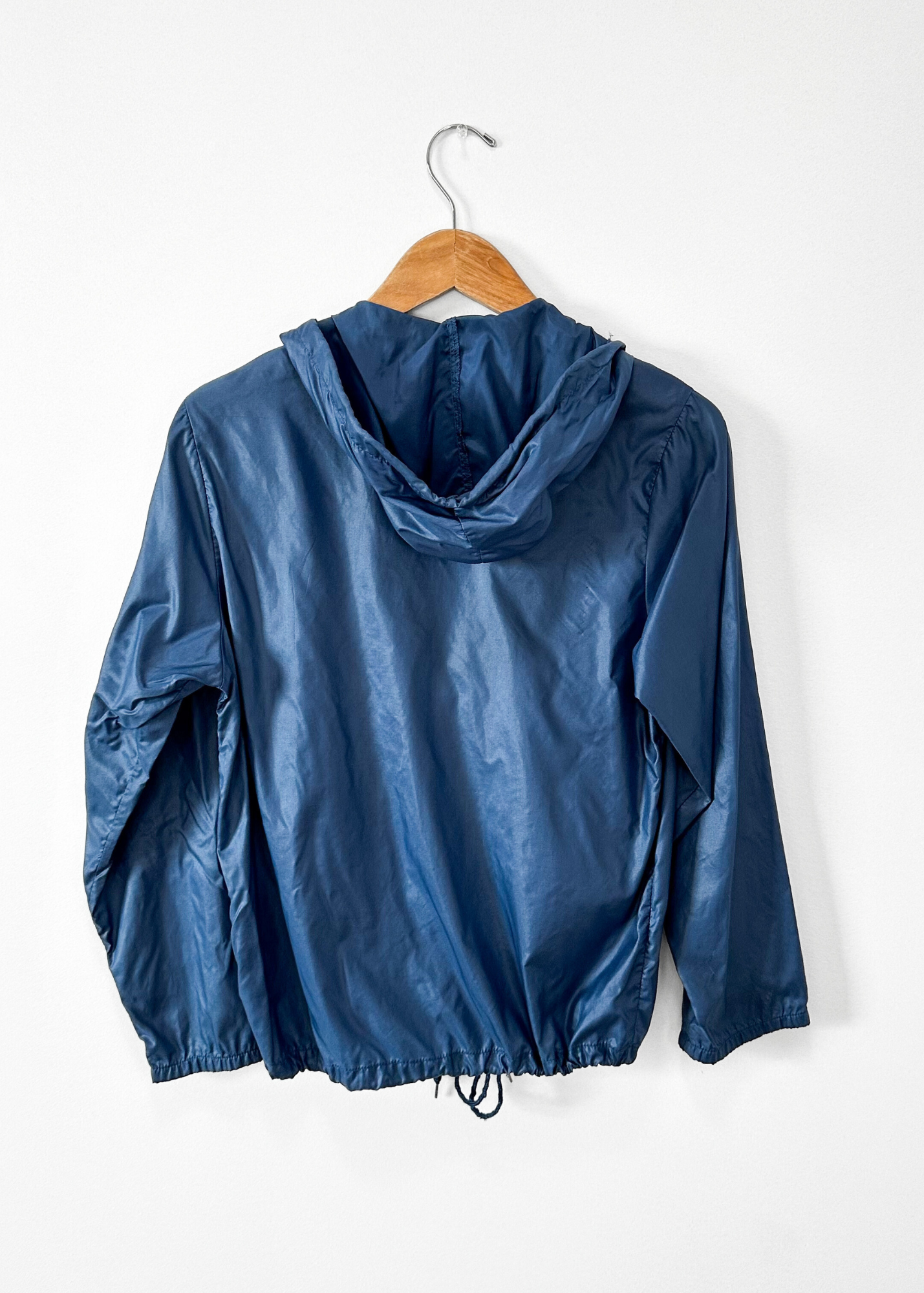 Vintage 80s Izod Lacoste Blue Windbreaker Jacket (S)