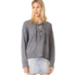 Rails Olivia Gray Wool Cashmere Sweater