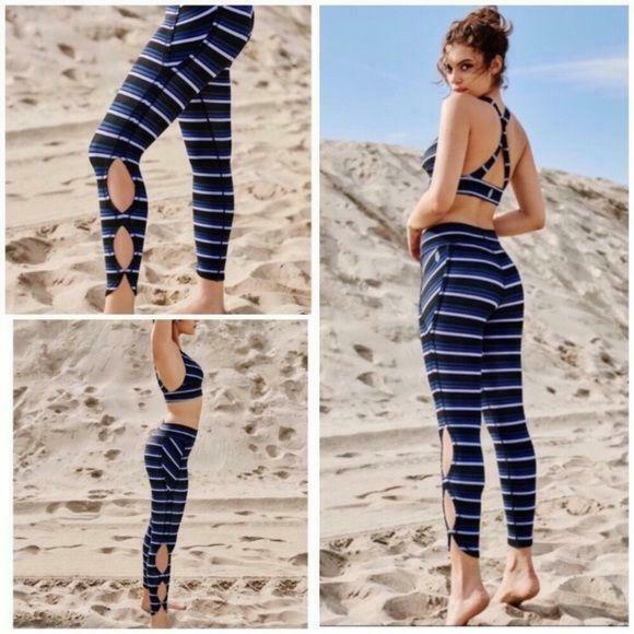 Free People Movement Stripe Infinity Leggings (M)