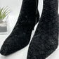 NEW Rag & Bone Black Suede Rio Mid Kitten Heel Boot (9)