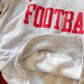 Vintage 90s Champion Reverse Weave Miami Football Sweatshirt Gray XXL USA