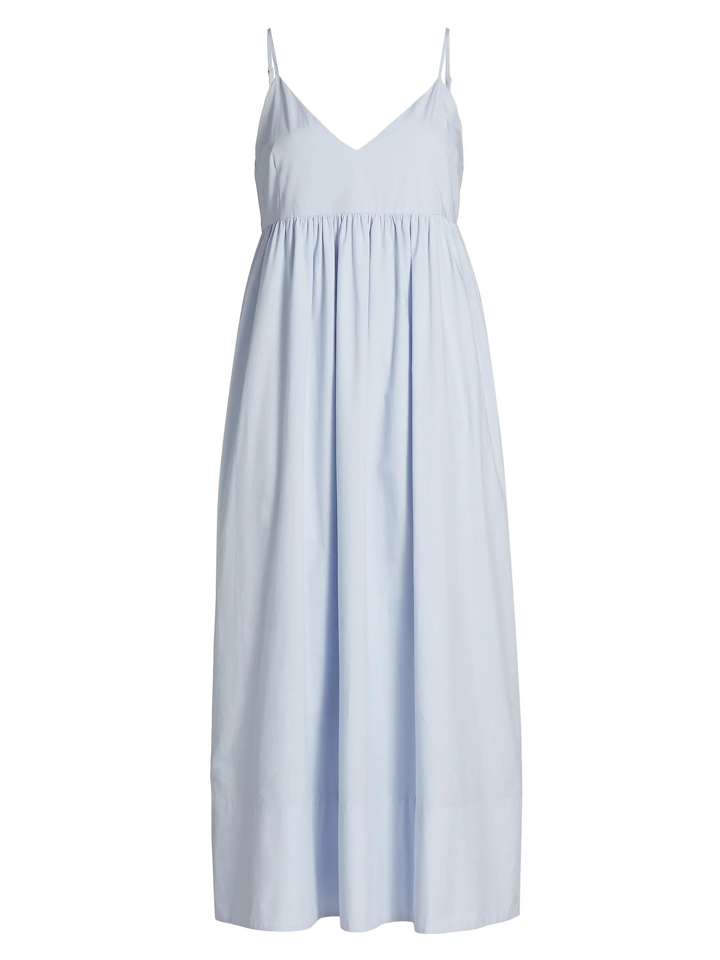 Jenni Kayne Cove Cotton Light Blue Maxi Dress (XXL)