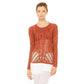 Alo Yoga Wanderer Top in Burnt Orange (M)