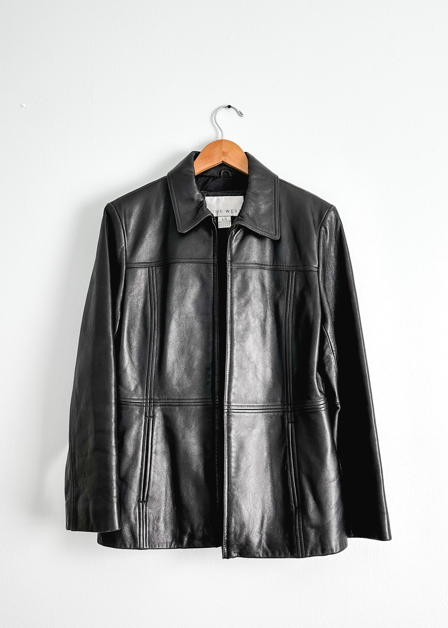 Vintage 00’s Nine West Leather Jacket (M/L)