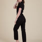 Big Bud Press Black Short Sleeve Jumpsuit (M)