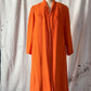 Vintage 60s Orange Swing Coat