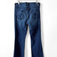 MOTHER The Weekender Fray Denim Flare Mid-Rise Jeans in Tongue and Chic (33)