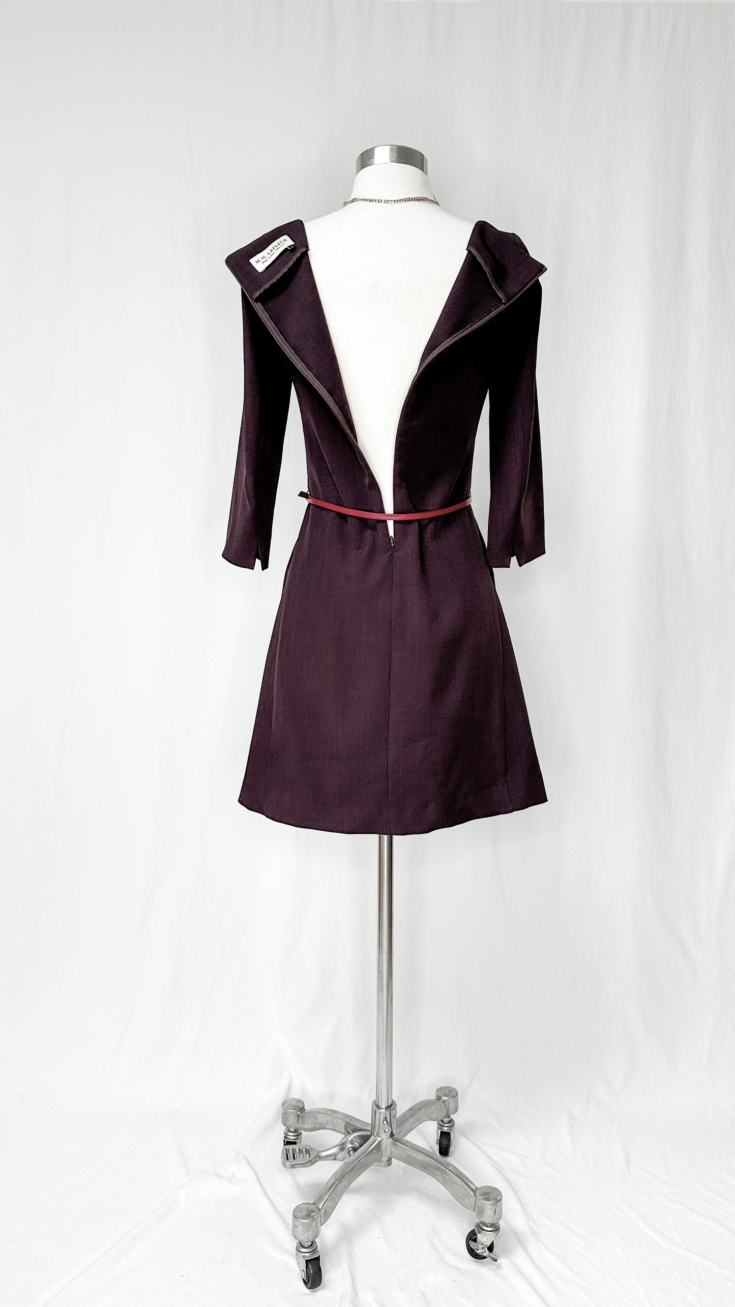 M.M. Lafleur Alexandra Dress in Aubergine (2)