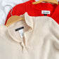 Anne Klein Cream 100% Cashmere Knit Top (S)