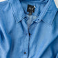 AYR The Clean Shirt Chambray Tencel Denim Button Down Top (M)