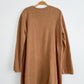 Quince 100% Organic Cotton Knit Collarless Coat (L)