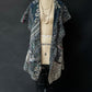 Mieko Mintz Vintage Kantha Cotton Draped Vest