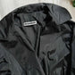 Jil Sander Black Nylon Light Weight Trench Coat Jacket (L)