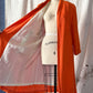 Vintage 60s Orange Swing Coat