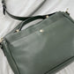 Kate Spade Lola Avenue Lia Dark Green Loden Satchel Purse