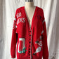 Vintage 90s BellePointe OSU Cardigan (L)