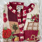 Vintage 2000 Heirloom Collectibles Pumpkin Patch Cardigan (L)