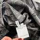 Balenciaga Gray Silver Jacquard 100% Silk Mini Skirt (38 or US 6)