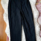 Vintage 00s Ann Taylor Navy Pinstripe Pants (6)