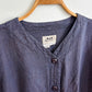 Flax by Jeanne Engelhart Navy Blue 100% Linen Jacket (M)