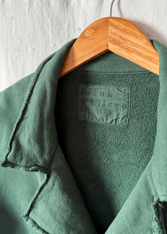 Frank & Eileen Belfast Cropped Sweatshirt Peacoat Jacket (M)