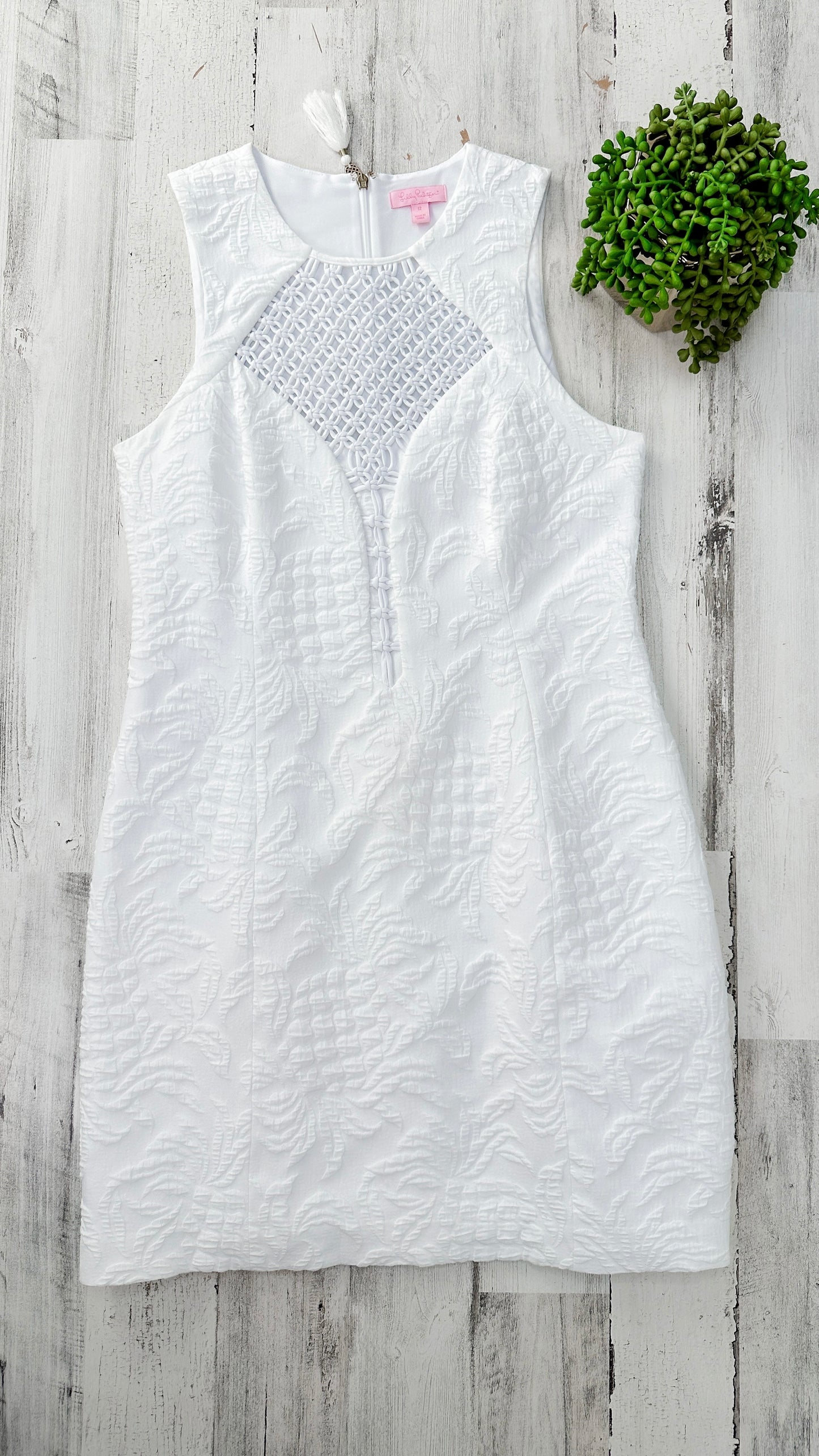 Lilly Pulitzer White Keali Stretch Dress (12)