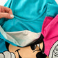 Vintage 90s Disney Mickey Mouse Blue Pink Exercise Leotard One Piece (M)