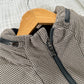 Lululemon Men's Relay Hooded Jacket in Brown Black Houndstooth Swift Mojave Tan
