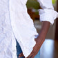Frank & Eileen Barry Tailored Button Down in Signature Crinkle White Cotton (M)
