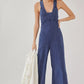 Anthropologie Daily Practice The Palmra Jumpsuit in Blue (M)