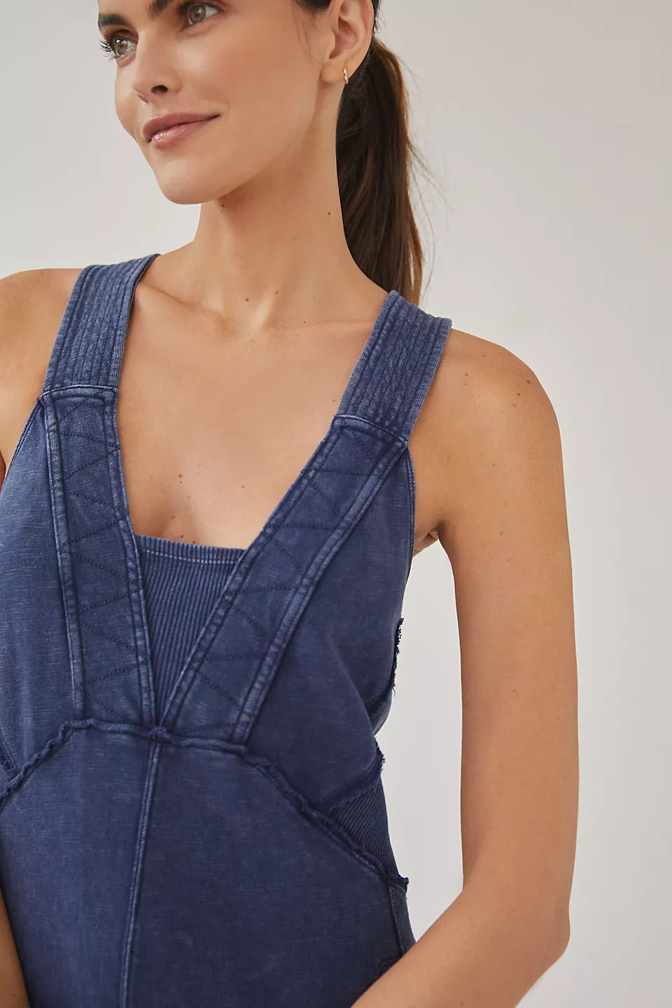 Anthropologie Daily Practice The Palmra Jumpsuit in Blue (M)
