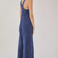 Anthropologie Daily Practice The Palmra Jumpsuit in Blue (M)