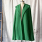 Vintage 60s Higbee's Cleveland Kelly Green Bouclé Cape Coat