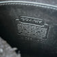 Vintage Coach Compact Pouch in Black Leather Crossbody Purse