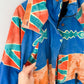 Vintage 90s Azure Geometric Cocoon Jacket (XL)
