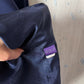 Vintage 90s Ralph Lauren Collection Purple Label Navy Wool Fitted Blazer Jacket