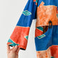 Vintage 90s Azure Geometric Cocoon Jacket (XL)