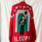 RARE Vintage 90s Belle Pointe Ohio State University Football Sloopy Knit Cardigan