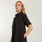 Everlane Day Tripper Black Shirt Dress (XL)