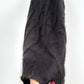 Francesca Caretti Black Mohair Maxi Dress (8)