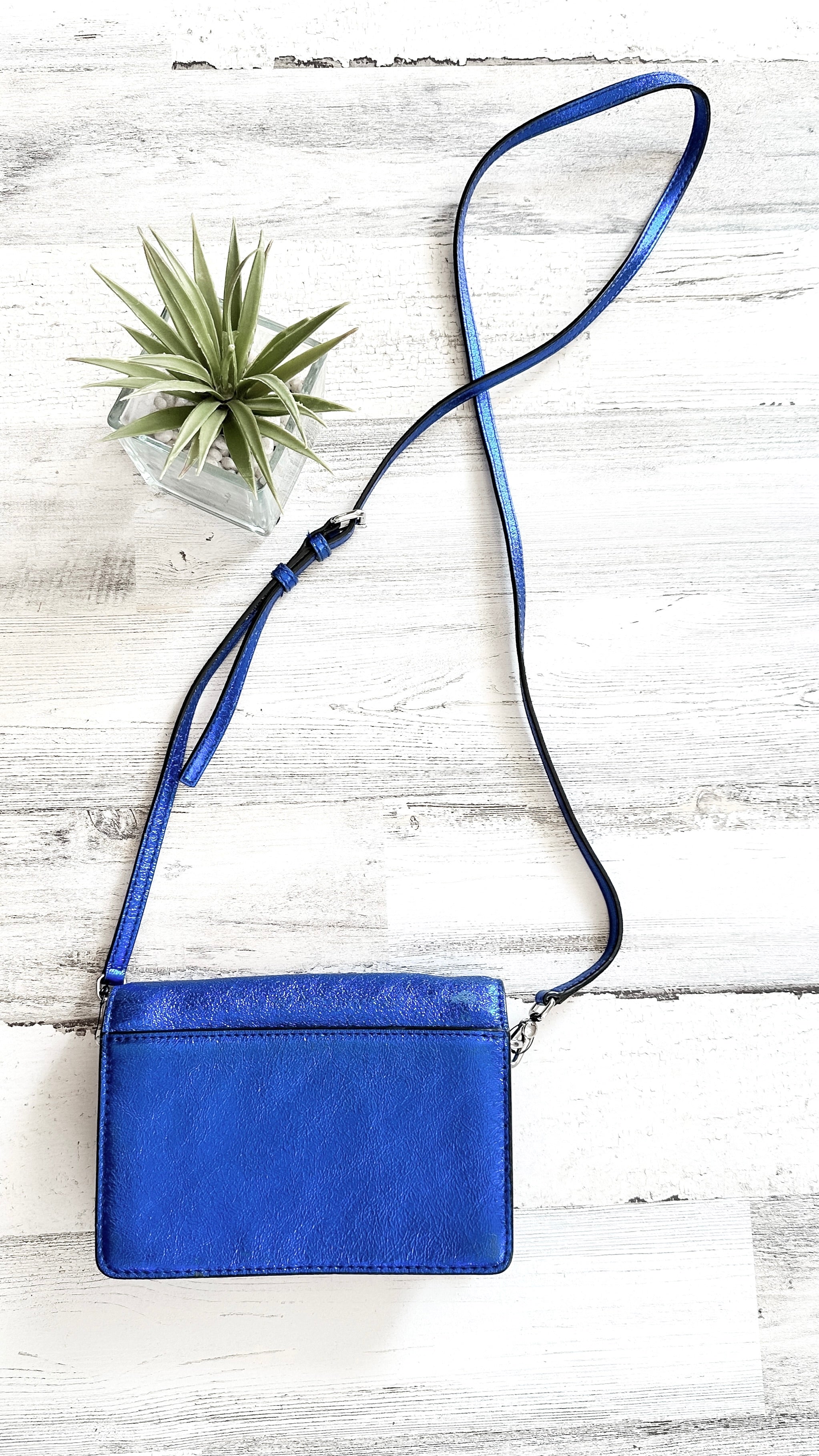 Blue cheap crossbody purse