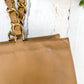 Vintage 90s Chanel Large Timeless Shopping Leather Tote Purse