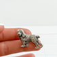 Vintage Beau Sterling Silver Spanial Dog Brooch | Mid-Century Animal Pin