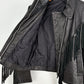 Vintage Black Leather Fringe Western Coat (6)